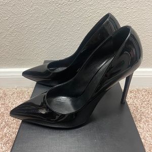 YSL (Saint Laurent) Paris Pump Black Patent Leather size 8US / 38 EU